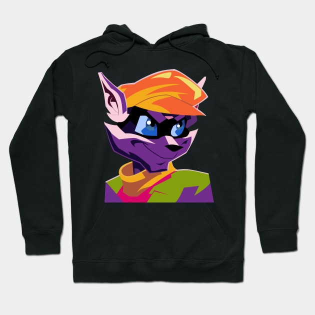 Sly pop Hoodie by sullyink